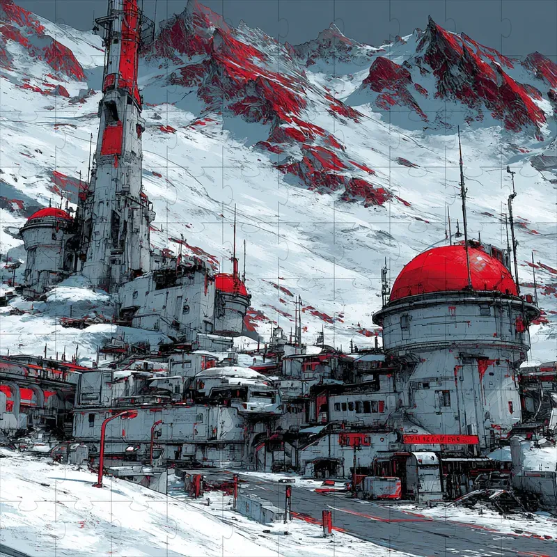 Manga Cyberpunk Gritty Concept Art