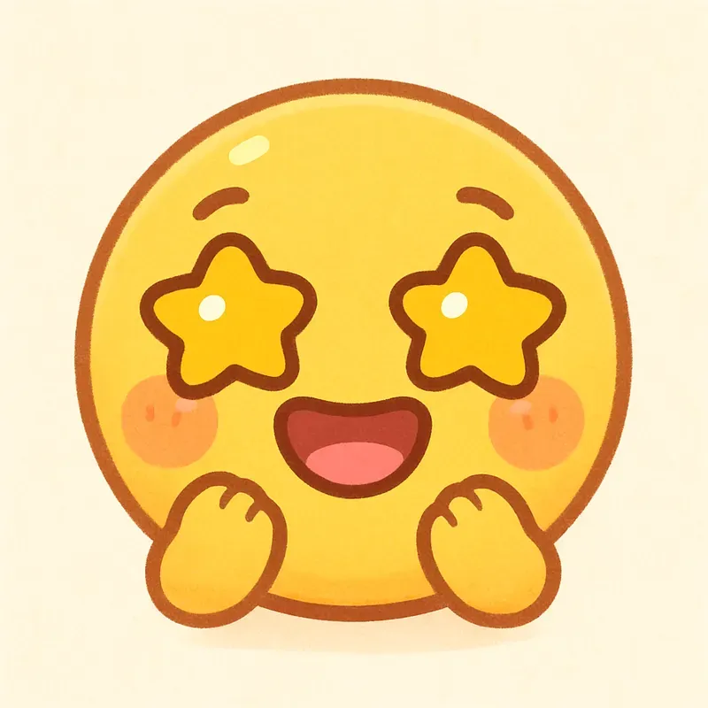 Cute Kawaii Emoji Art