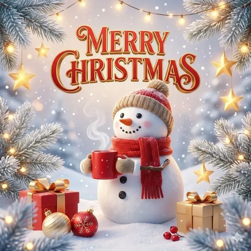 Festive Christmas Greeting Cards