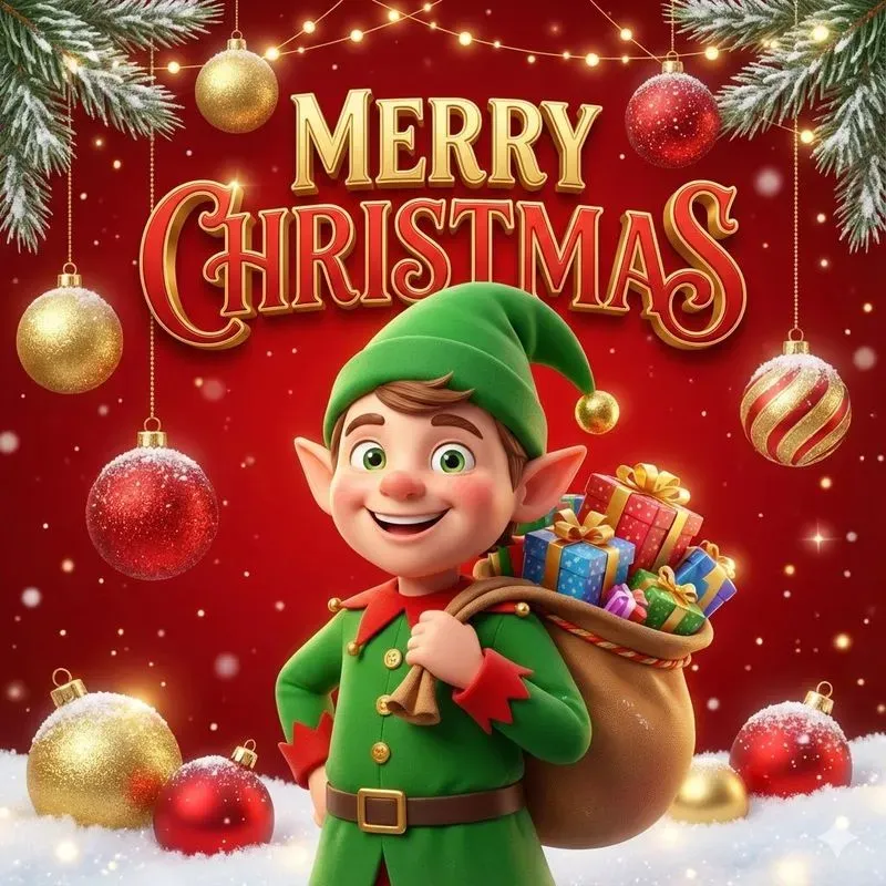 Festive Christmas Greeting Cards