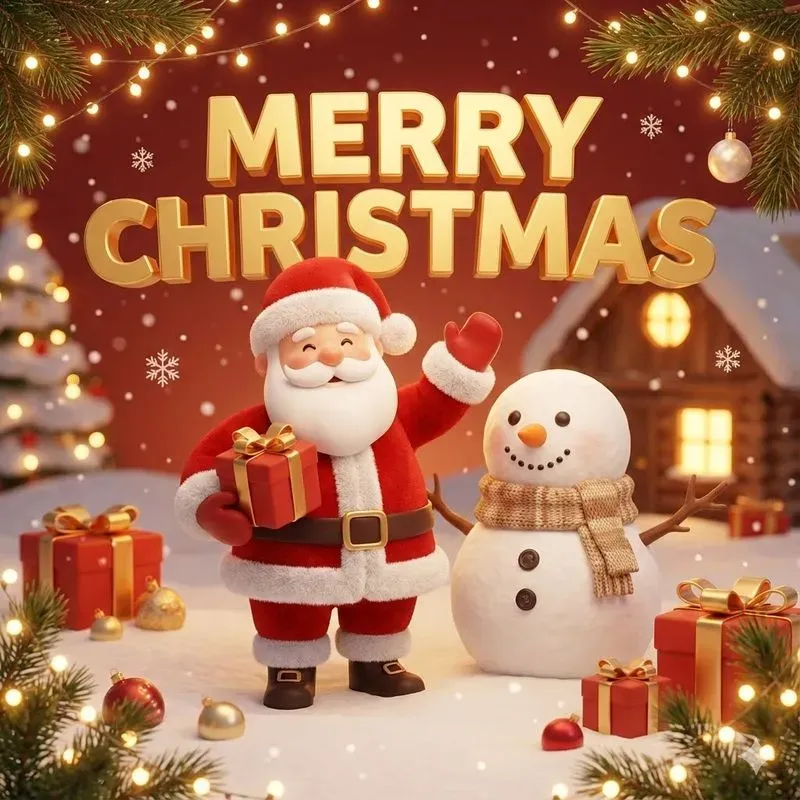 Festive Christmas Greeting Cards