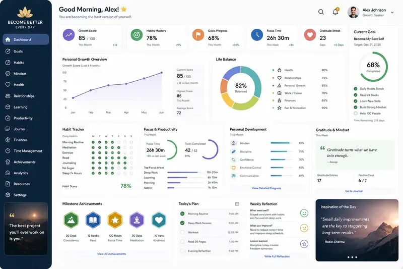 Personal Dashboard Generator