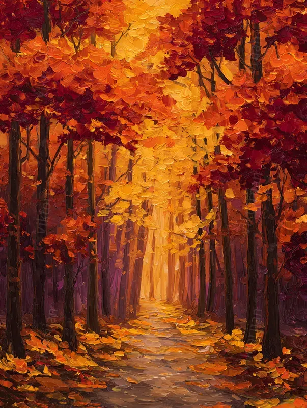 Fall Oil Painting Aesthetic Paintings