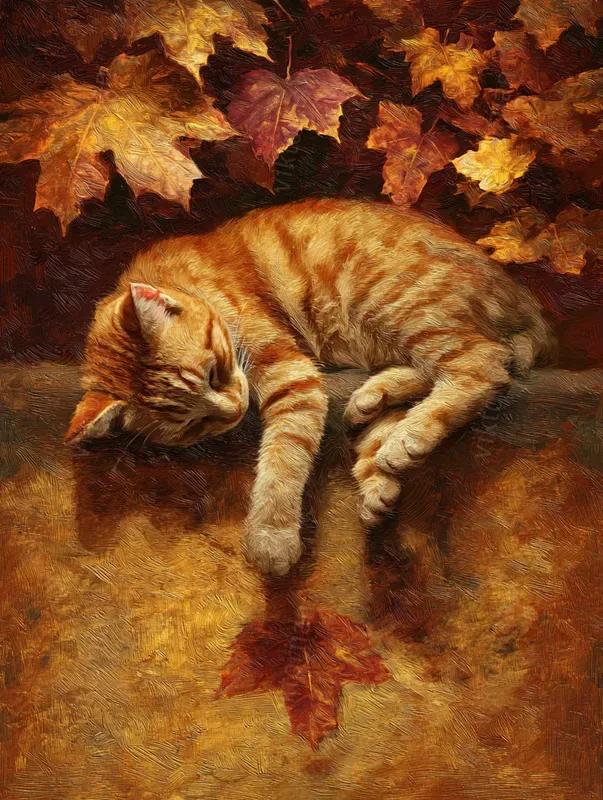 Fall Oil Painting Aesthetic Paintings