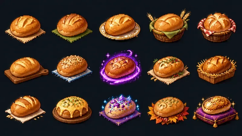 Cozy 16bit Food Sprite Sheets