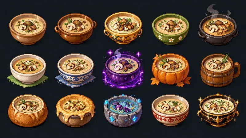 Cozy 16bit Food Sprite Sheets