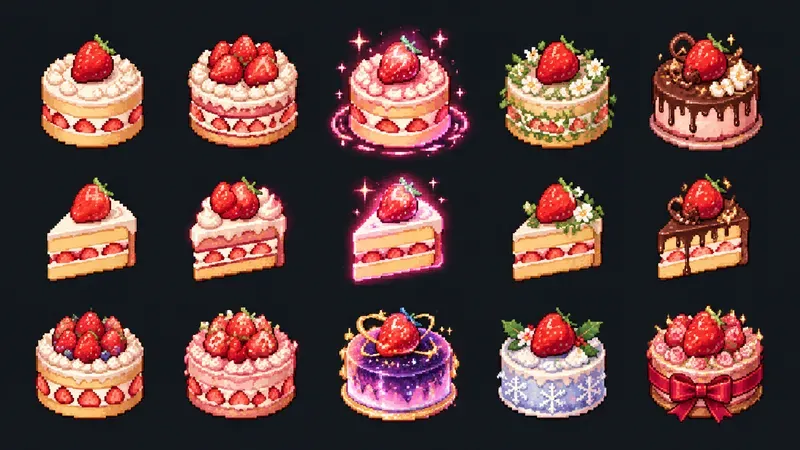Cozy 16bit Food Sprite Sheets
