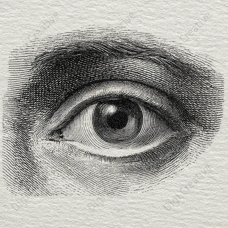 Timeless Monochrome Engraving Art