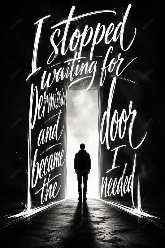 Typographic Poetry Poster Art