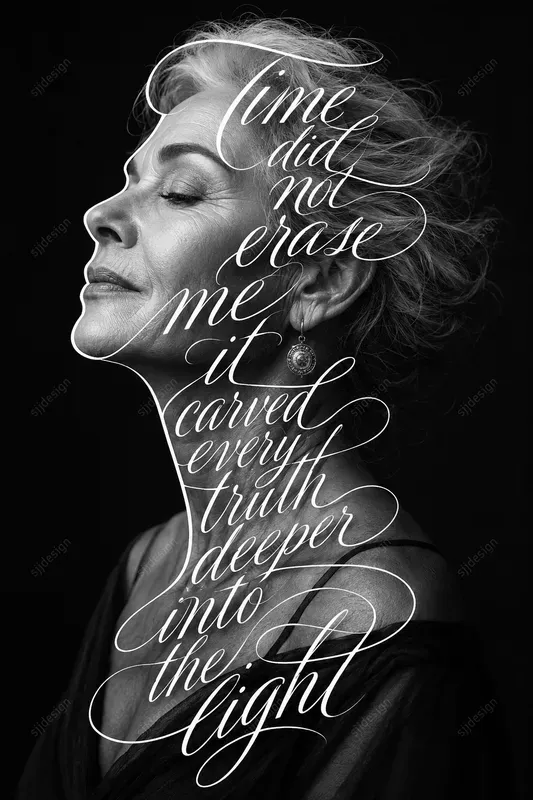 Typographic Poetry Poster Art