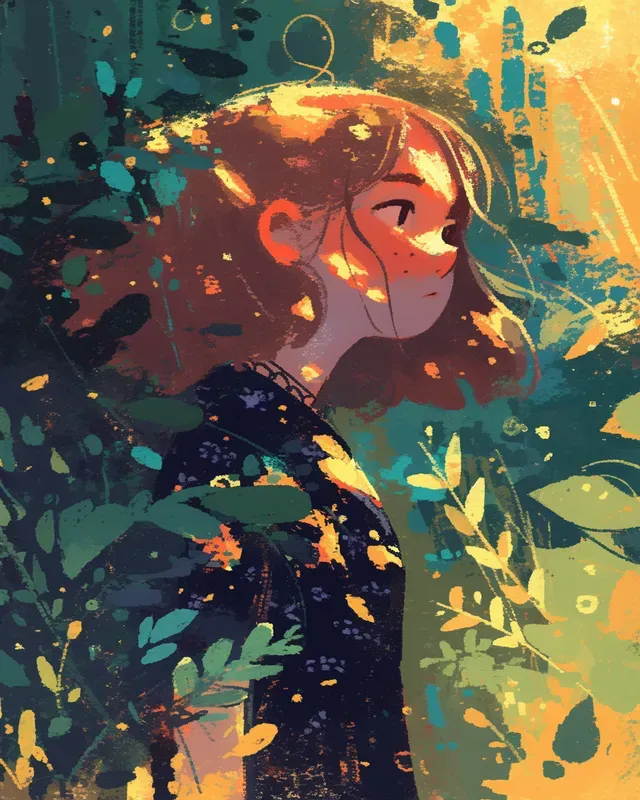 Whimsical Forest Story Book Characters