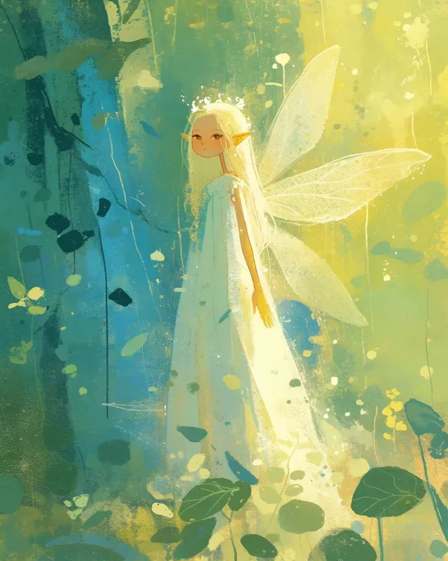 Whimsical Forest Story Book Characters