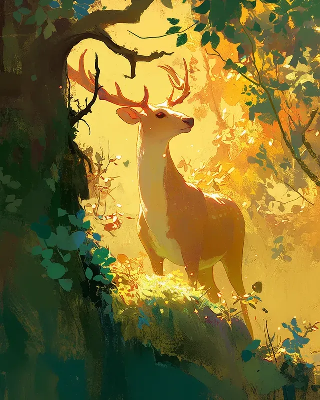 Whimsical Forest Story Book Characters