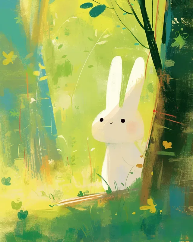 Whimsical Forest Story Book Characters