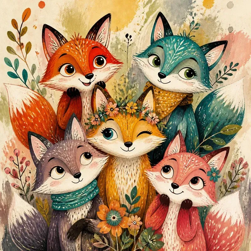 Whimsical Storybook Illustrations