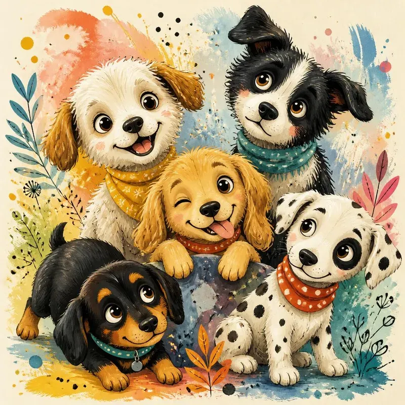Whimsical Storybook Illustrations