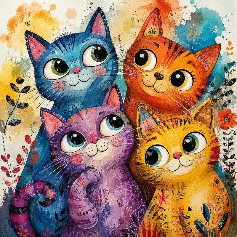 Whimsical Storybook Illustrations