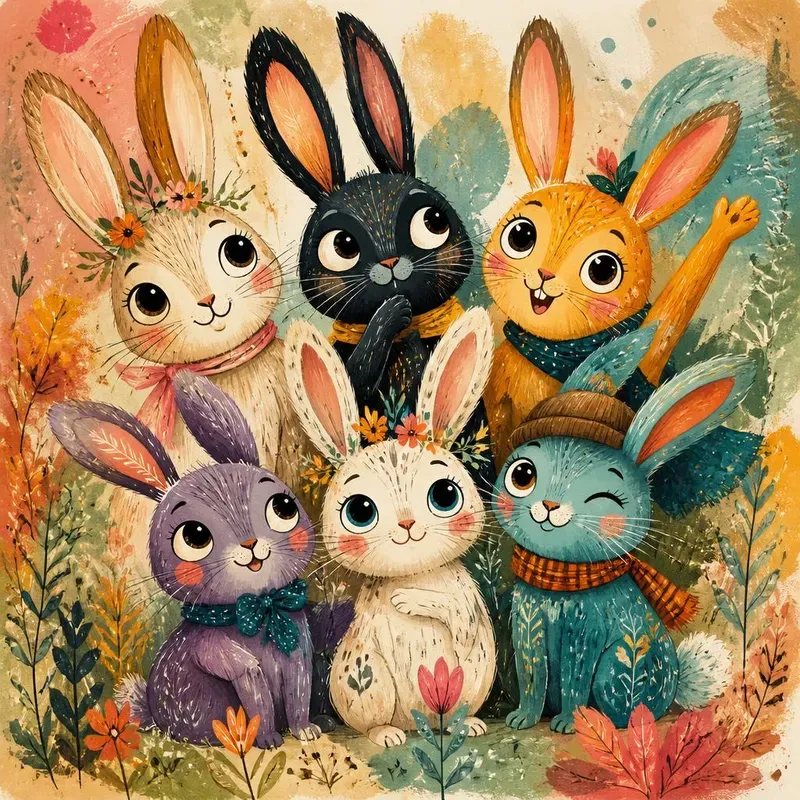 Whimsical Storybook Illustrations