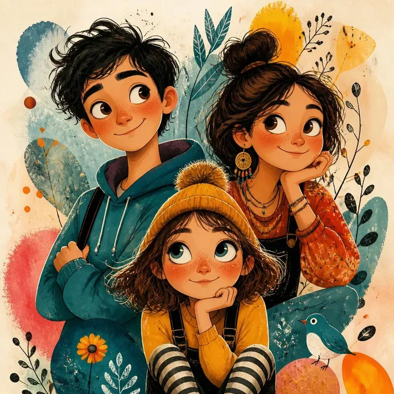 Whimsical Storybook Illustrations