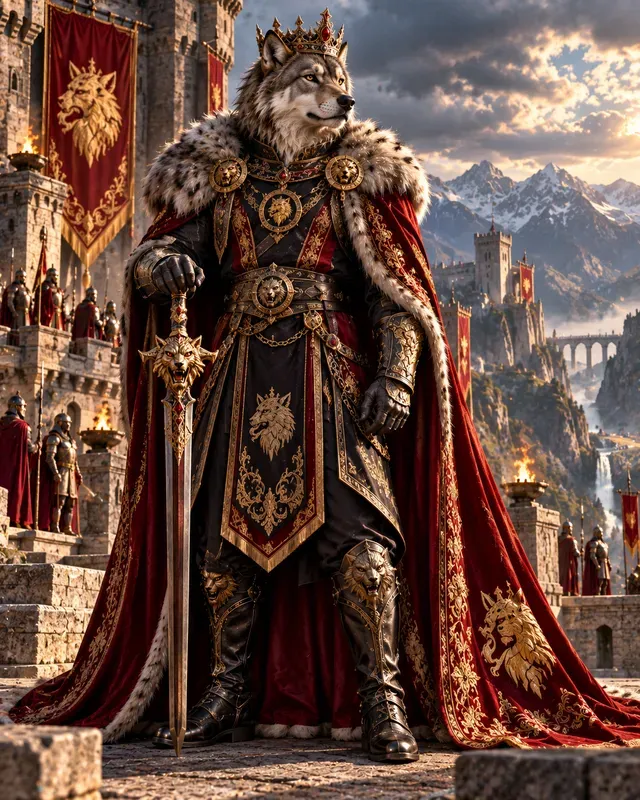 Animals As Royal Characters