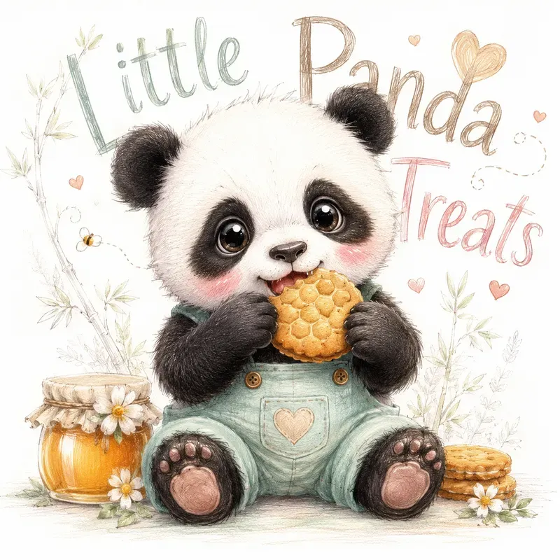 Cute Baby Animal Food Art