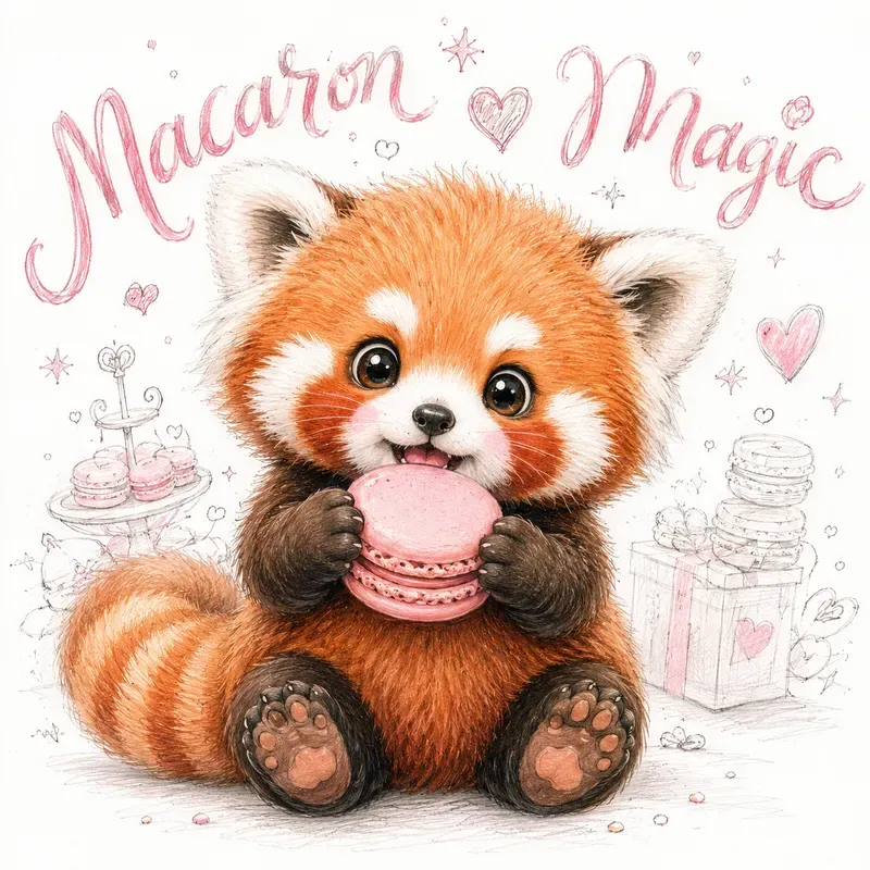 Cute Baby Animal Food Art