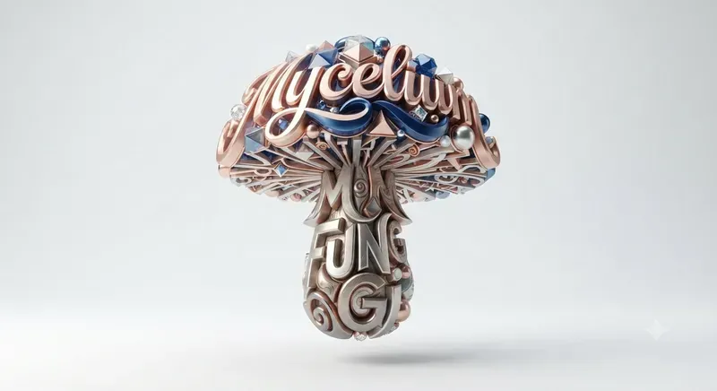 Creative 3D Typography Objects