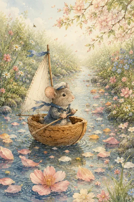 Whimsical Watercolor Storybook Scenes