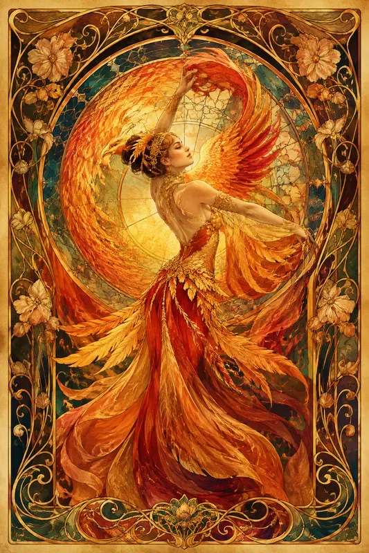 Timeless Art Nouveau Muse Posters