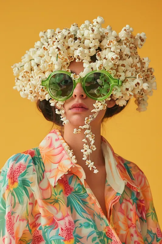Odd Surreal Mask Fashion