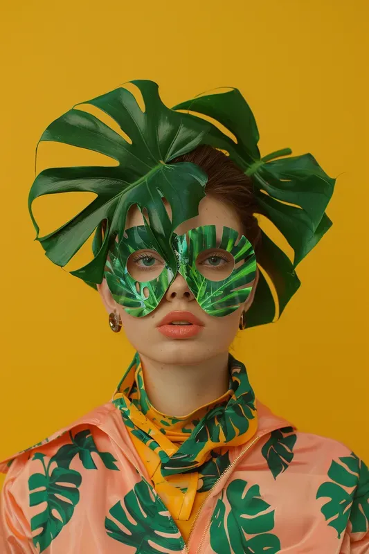 Odd Surreal Mask Fashion