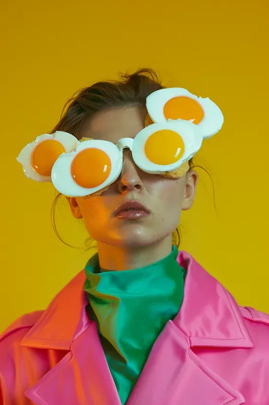 Odd Surreal Mask Fashion