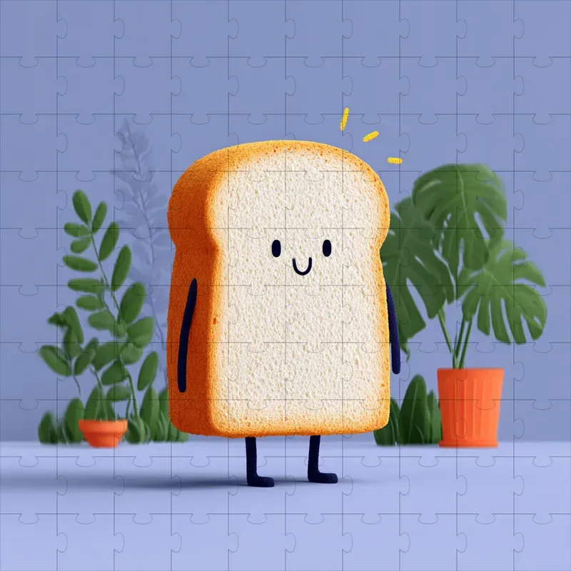 Flat Editorial Minimal Mascot Art