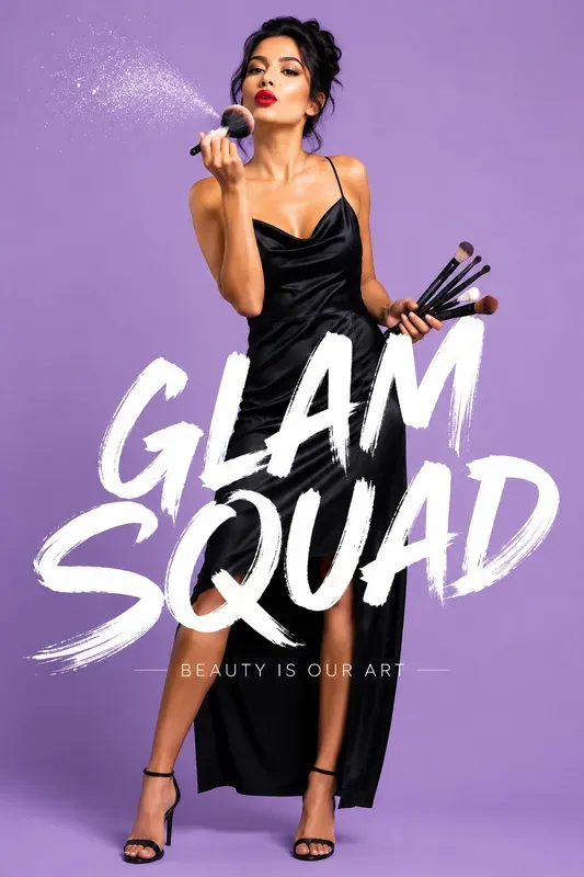 Vibrant Fashion Editorial Posters