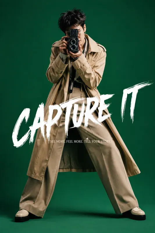 Vibrant Fashion Editorial Posters