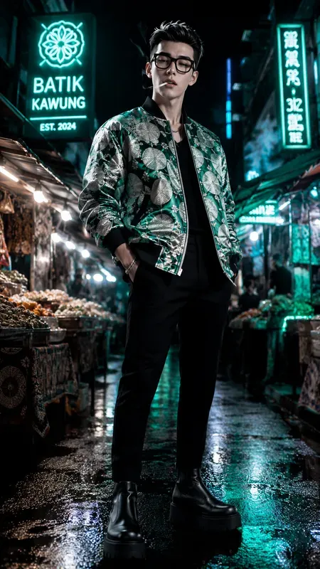 Batik Streetwear Fashion Transformers