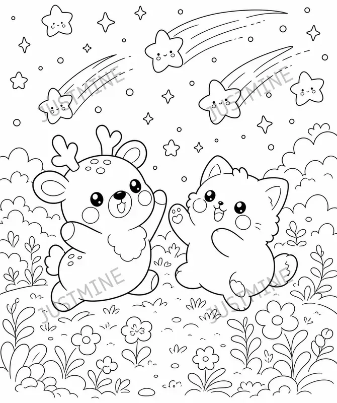 Cozy Camping Coloring Pages Kids