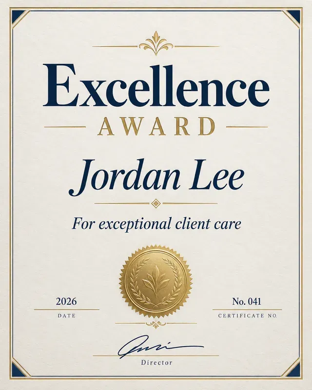 Professional Certificate Recognitions
