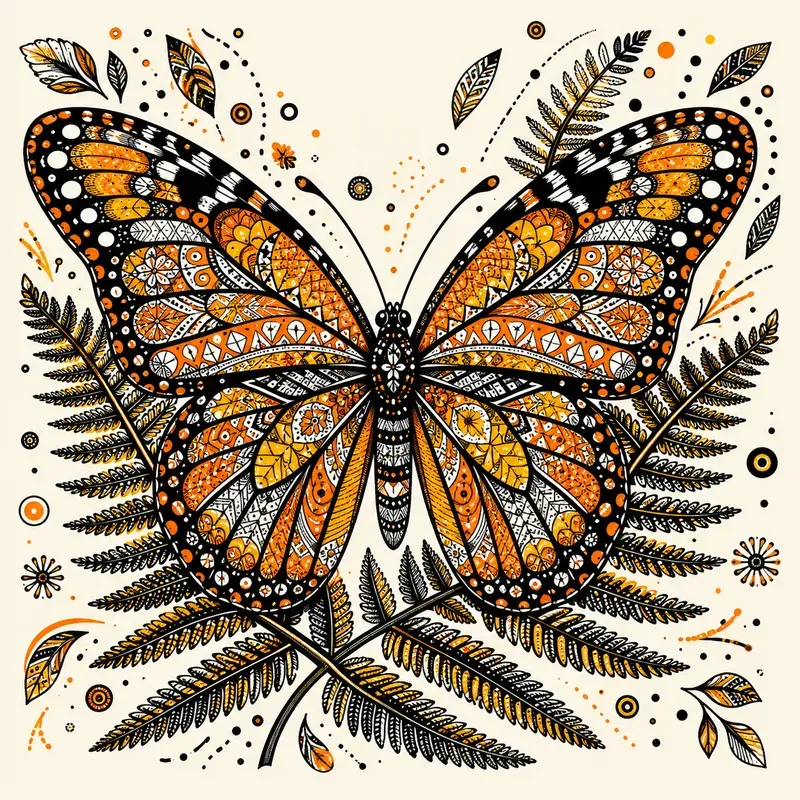 Intricate Zentangle Pattern Art