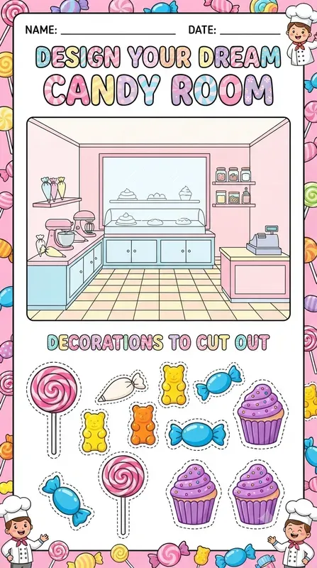 Color Cut Create Dream Rooms