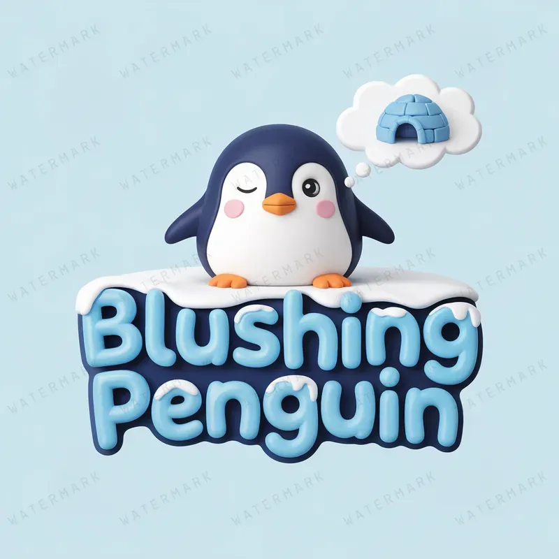 Whimsical 3D Clayart Logos