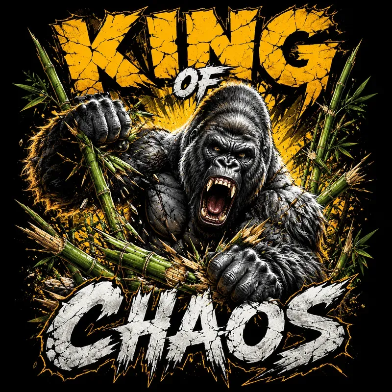 Savage Jungle Typography