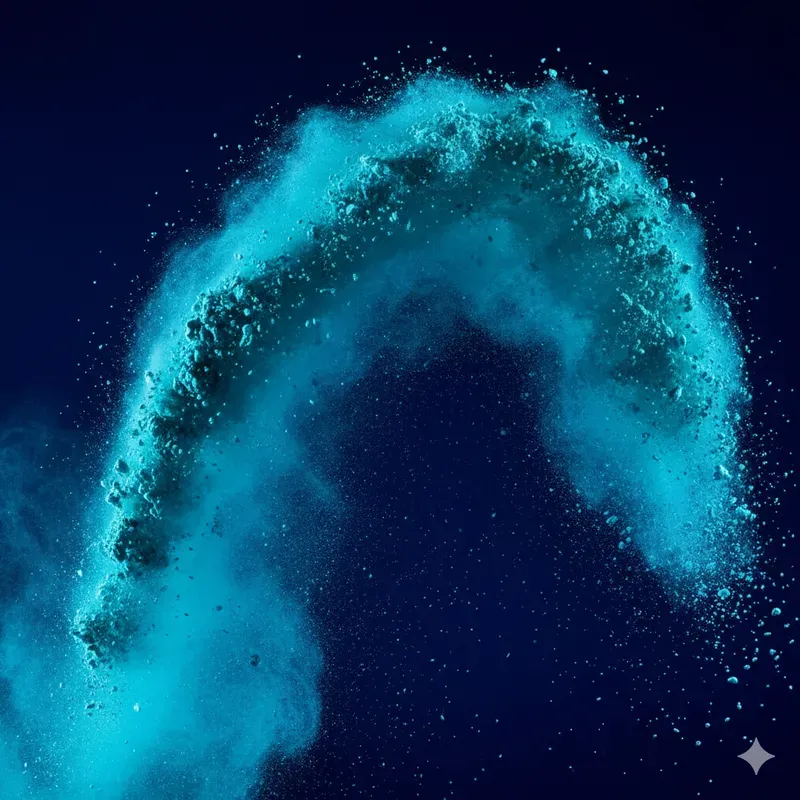 Holi Powder Macro Explosions