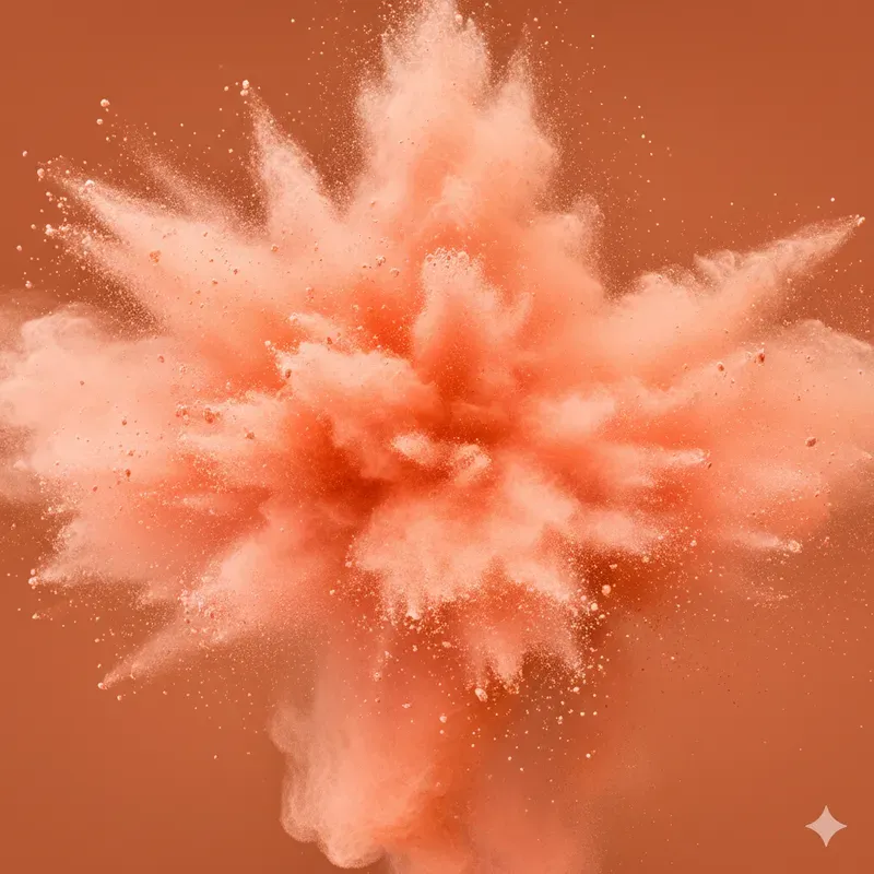 Holi Powder Macro Explosions