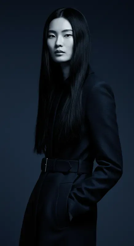 Monochromatic Fashion Portraits