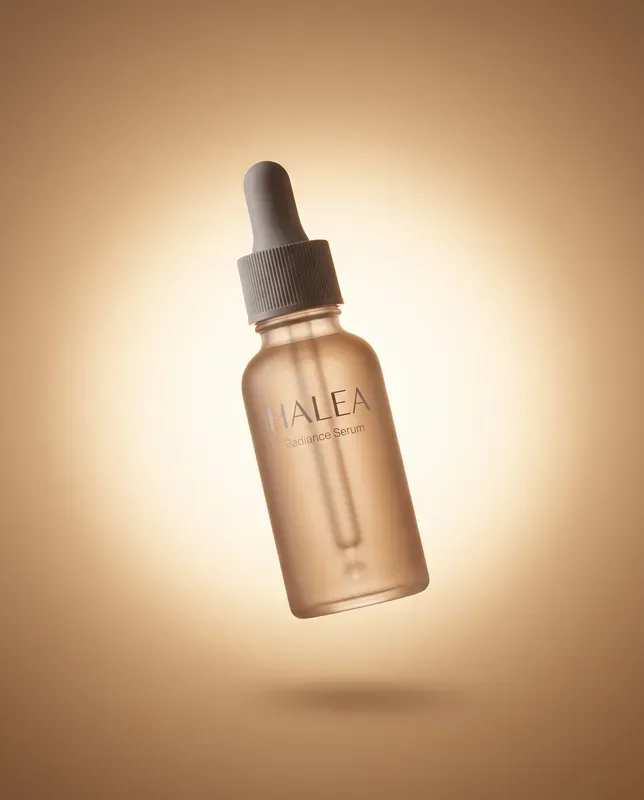 Warm Cream Halo Product Photography