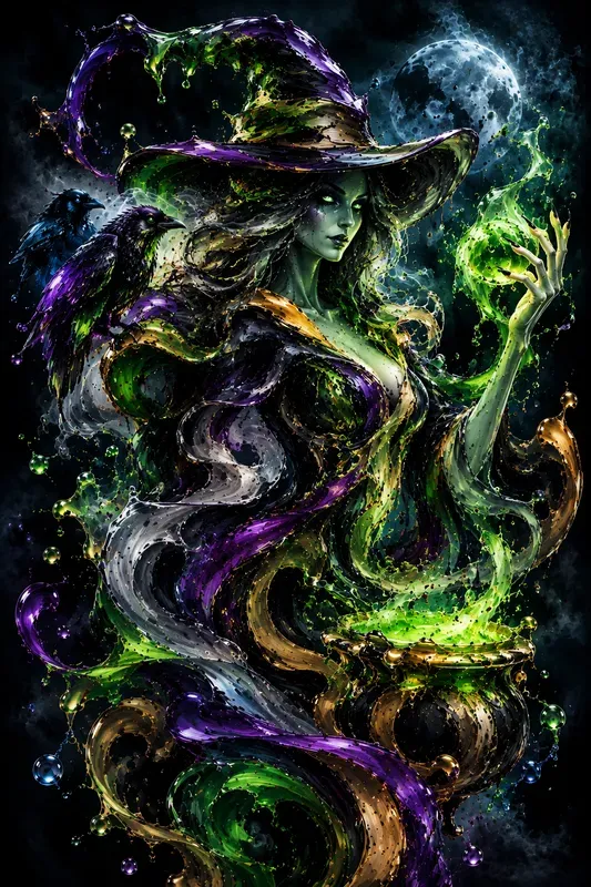 Halloween Fluid Splash Collections