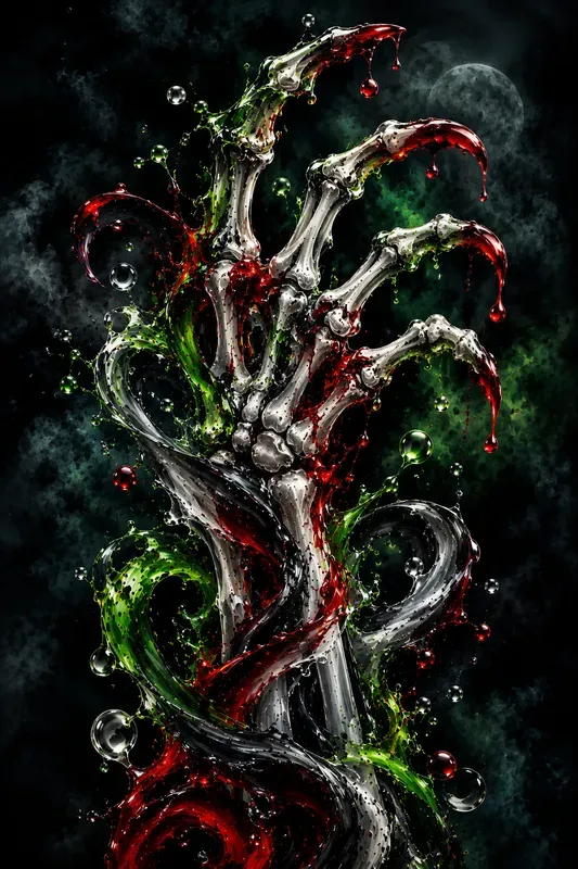 Halloween Fluid Splash Collections