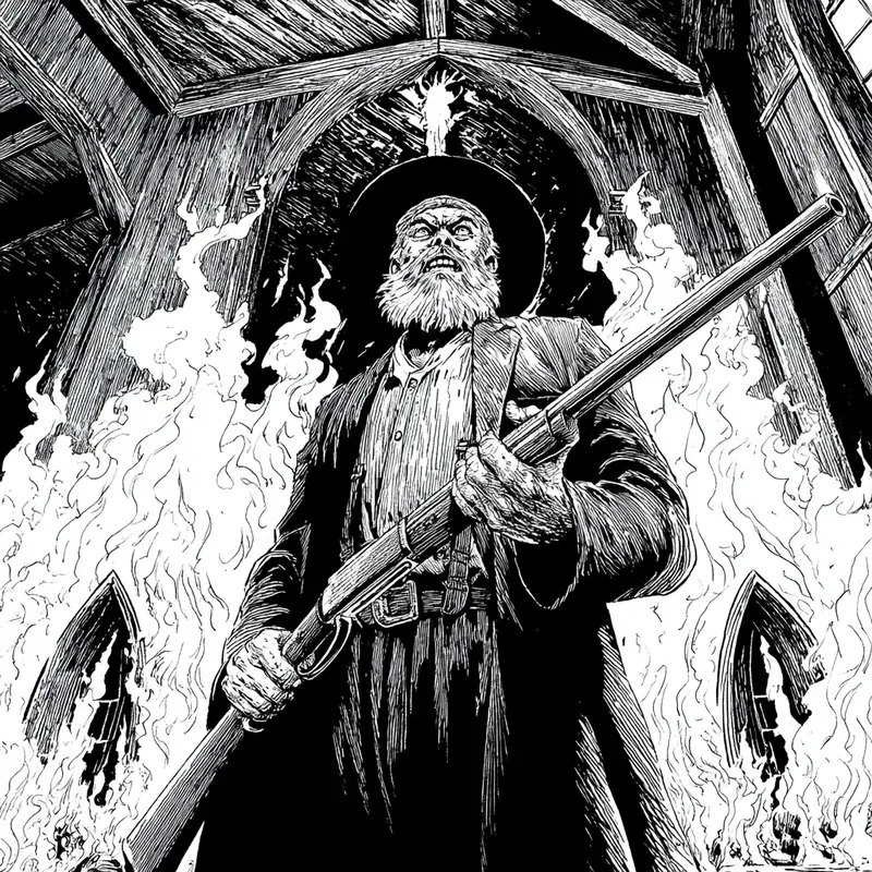 Dark Comic Book Illustrations Of Chaos