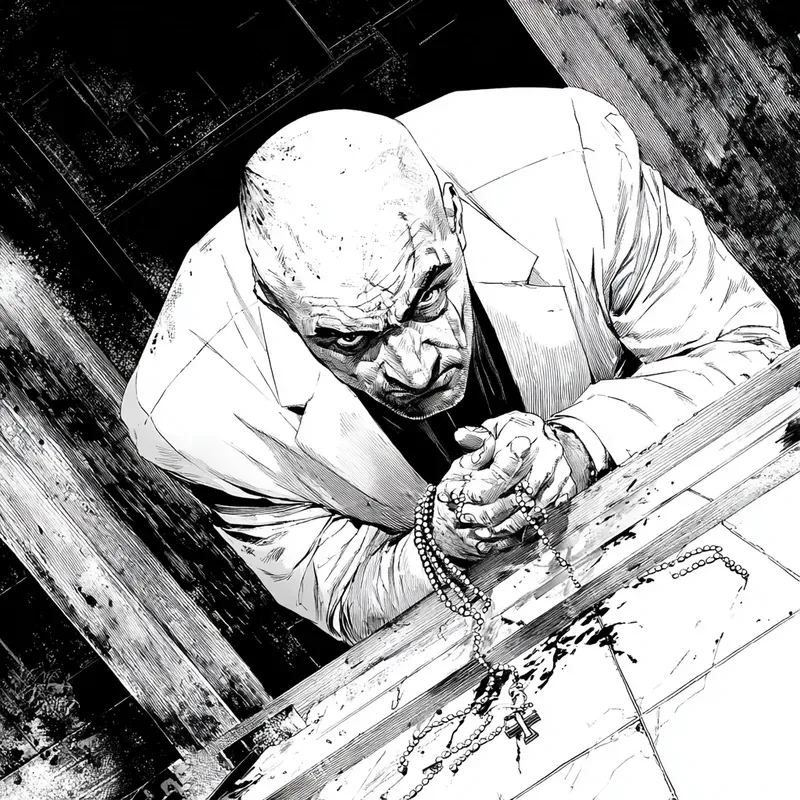 Dark Comic Book Illustrations Of Chaos